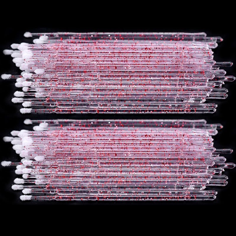 Disposable Eyelash Brushes and Swabs for Lash Extension Removal Disposable Eyelash Brushes and Swabs for Lash Extension Removal